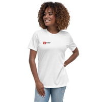 Just Make The Jump Women's White Tee